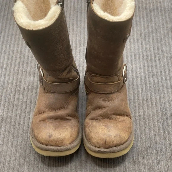Shoes Ugg Australia Kensington Brown Boots Girls Size Poshmark